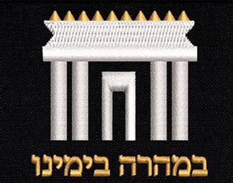 temple emblem visible among Israeli military personnel