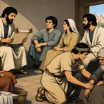 The ecclesia in Thessalonica symbolizing the Word at work in the Thessalonians.