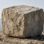 A solid peace of rock symbolizing Paul, Silvanus, and Timothy among the Thessalonians, showing integrity between message and conduct.