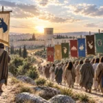 Twelve tribes of Israel represented in Jerusalem after the exile