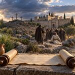 Paul on the road to Damascus in a Biblical chronology of his calling.